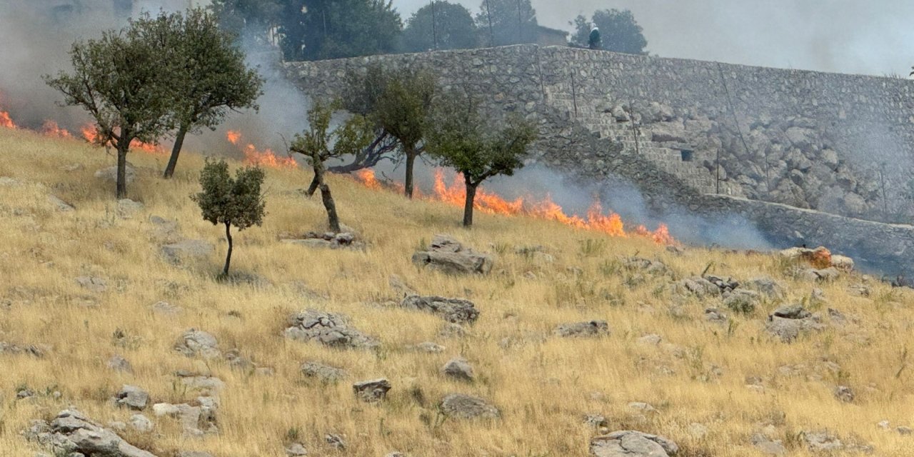 Şırnak’ta Örtü Yangını!