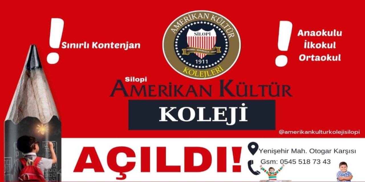 Amerikan Kültür Koleji Artık Silopi'de!