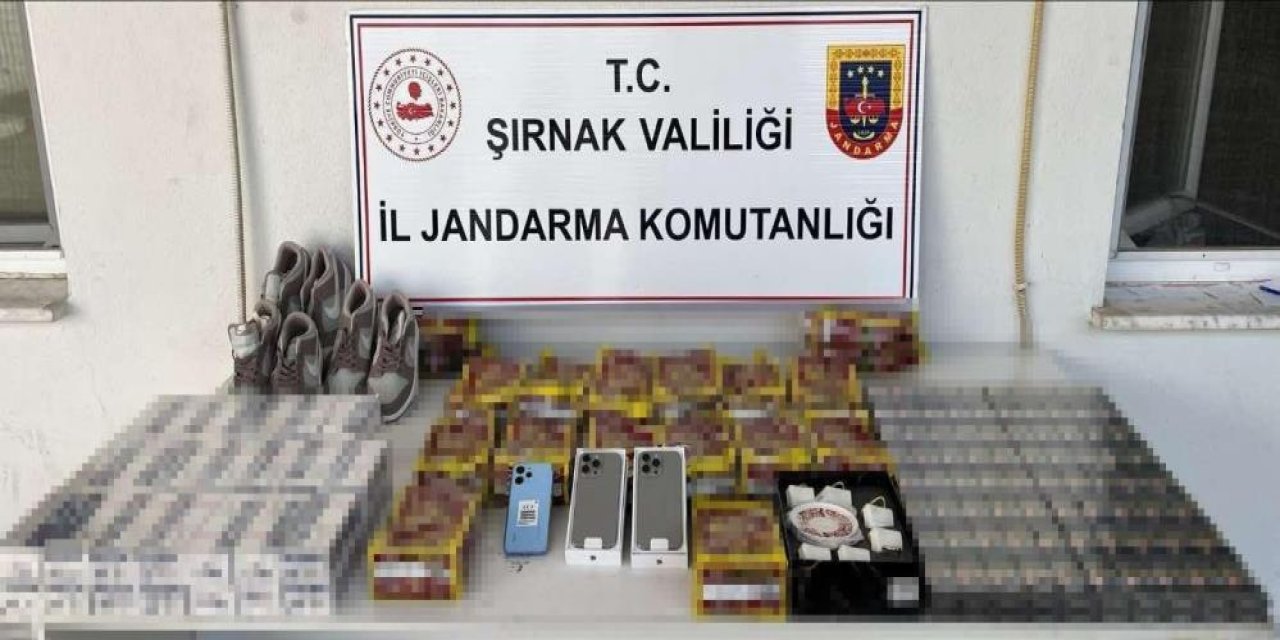 Silopi'de Sınırdan Kaçak Malzeme Sokmak İsteyen 3 Kişi Yakalandı