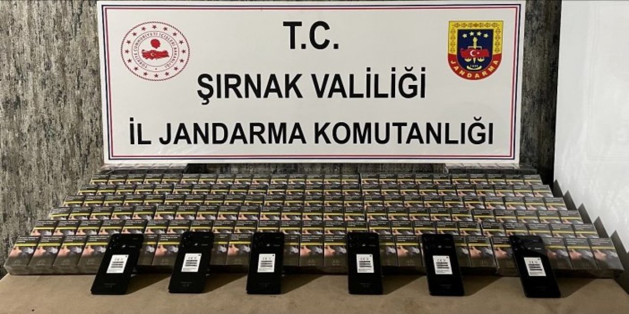 Şırnak'ta 9 Bin Kaçak Sigara Paketi Yakalandı