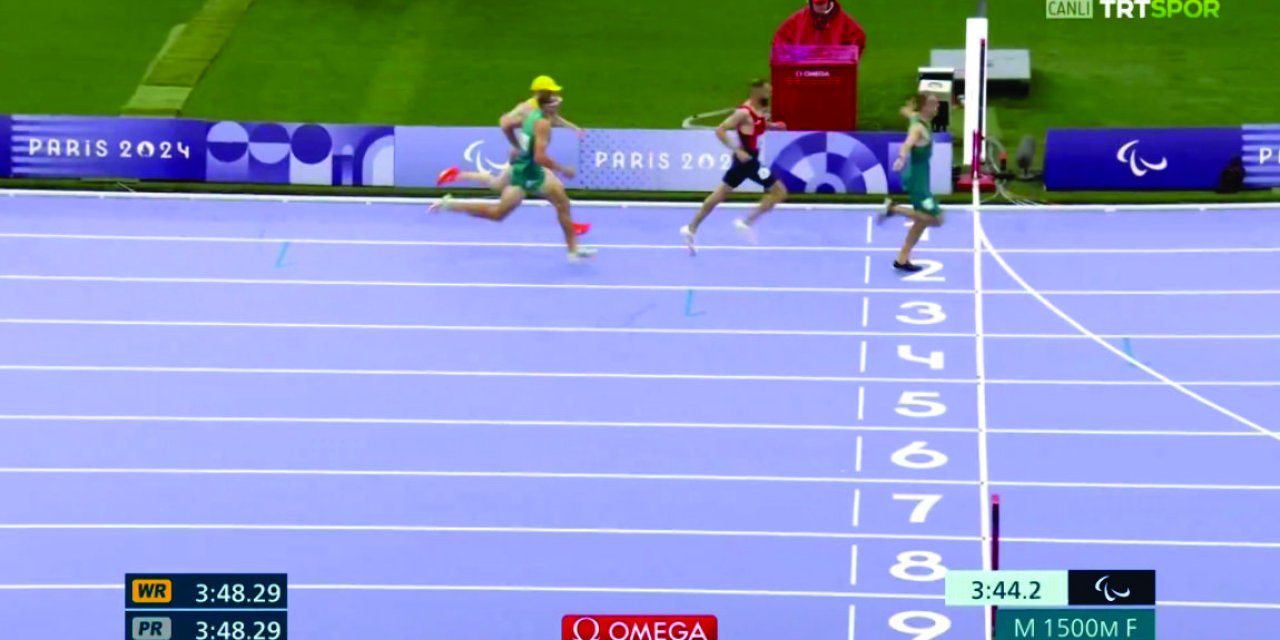 Şırnaklı Mikail Al Paris 2024, 1500 Metre Finali’nde 8’inci oldu