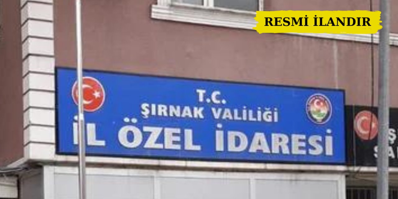 Şırnak İl Özel İdaresi Bina, Akaryakıt Deposu ve Çevre İmalatları Yapım İşi