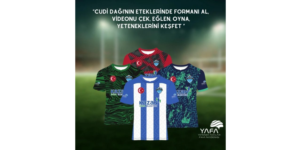 Şırnak'ta Futbol Yıldızları Yapay Zeka'yla Keşfediliyor!