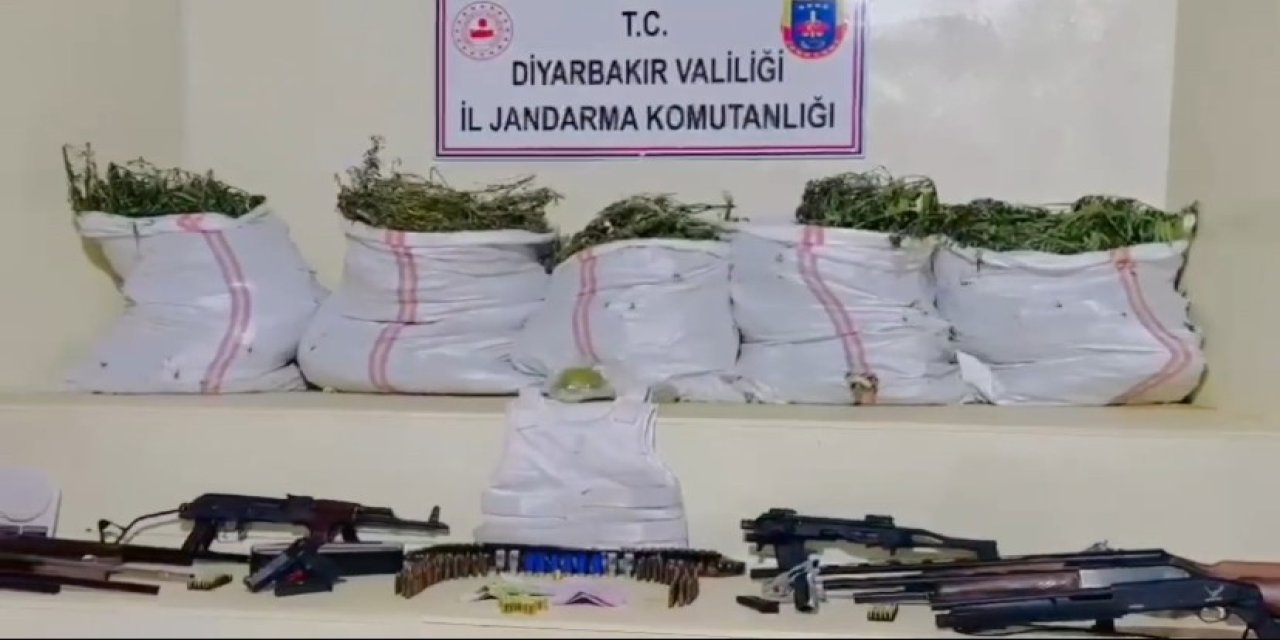 Diyarbakır’da 15 Milyon 882 Bin Kök Kenevir Ve Skunk, 2 Buçuk Ton Kubar Esrar Ele Geçirildi: 36 Gözaltı