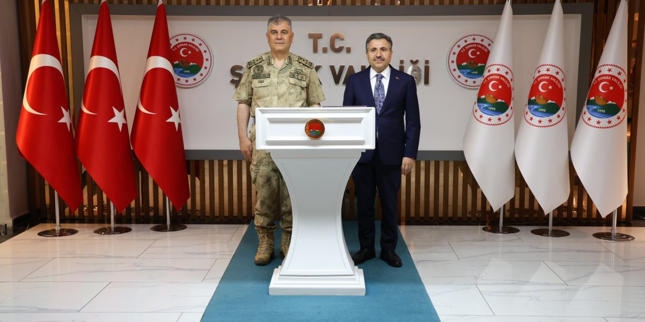 Jandarma Genel Komutanı Çardakçı Vali Atay’ı Ziyaret Etti!