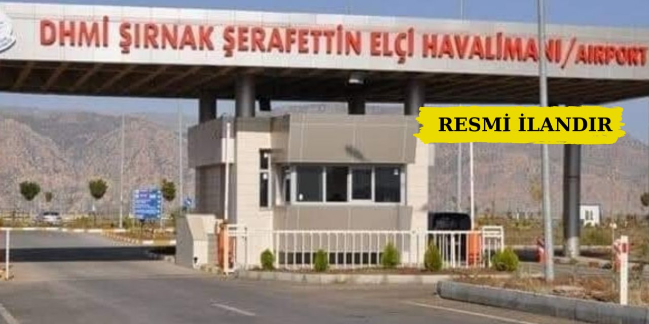 Şırnak Şerafettin Elçi Havalimanı'na Akaryakıt ve Kalorifer Yakıtı Satın Alınacak