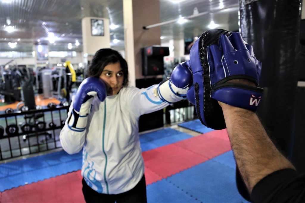 Genç kick boksçu Fatma Nursev Akaltun'un hedefi dünya şampiyonluğu