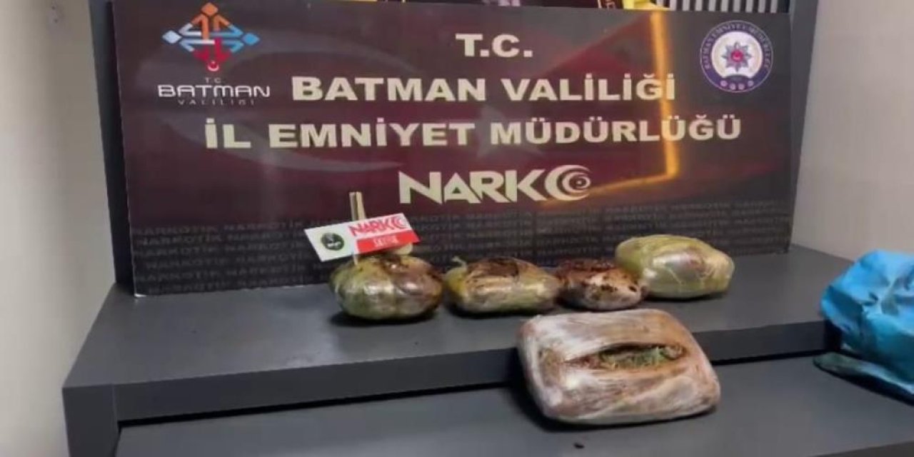 Batman’da polisten kaçan araçta uyuşturucu ele geçirildi