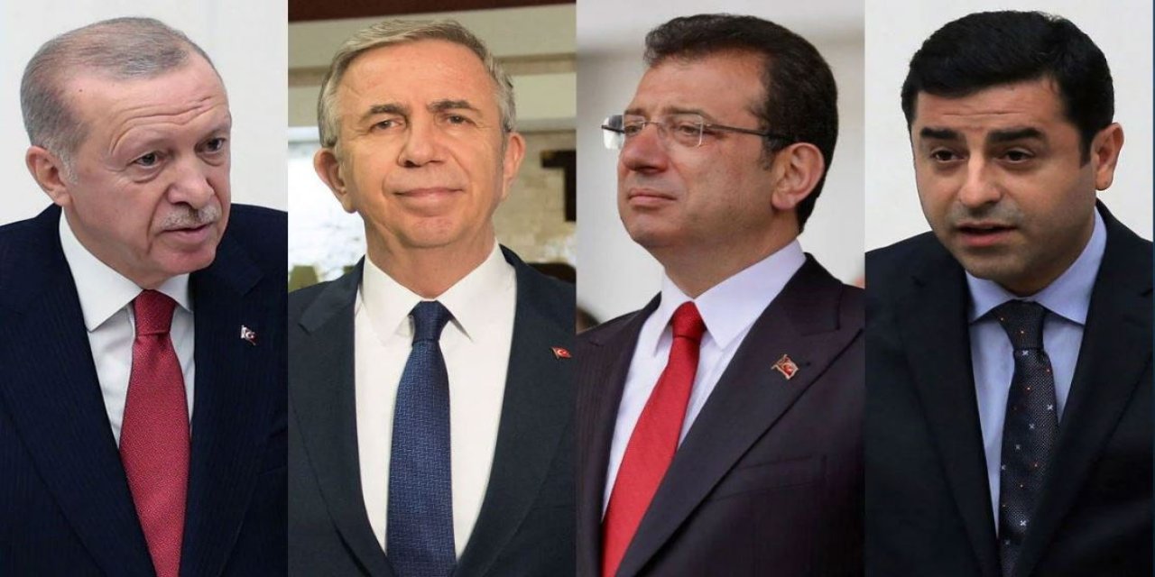 Erdoğan, Demirtaş, İmamoğlu ve Yavaş için Cumhurbaşkanlığı anketi: Sonuçlar şaşırttı!