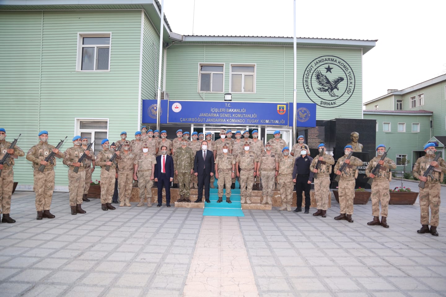 Jandarma Genel Komutanından Çakırsöğüt Jandarma Komando Tugay Komutanlığına Ziyaret
