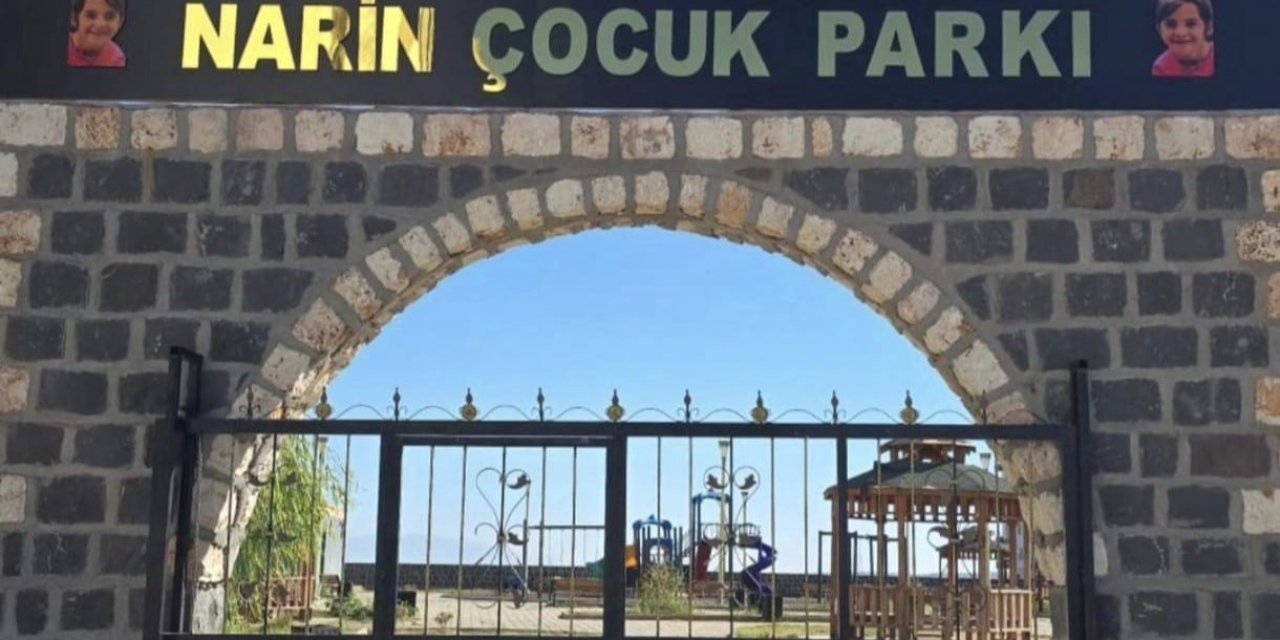 Balveren’den Sonra Şırnak’taki O Parkada Narin İsmi Verildi