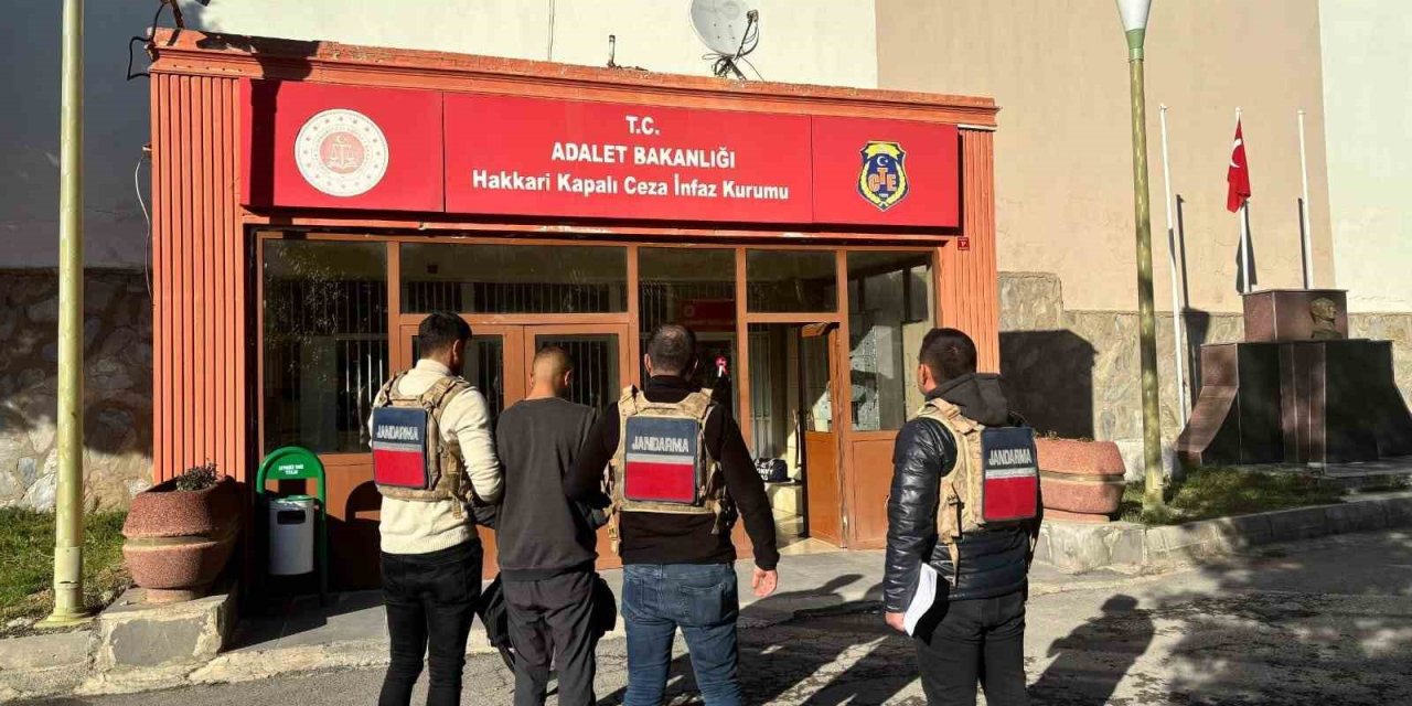 Hakkari'de 23 yıl hapis cezası olan şahıs yakalandı