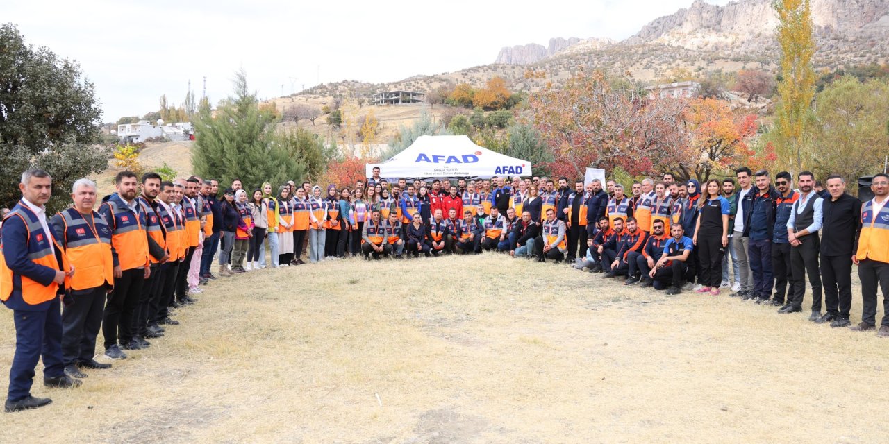 Şırnak’ta Afad Gönüllüleri Buluştu