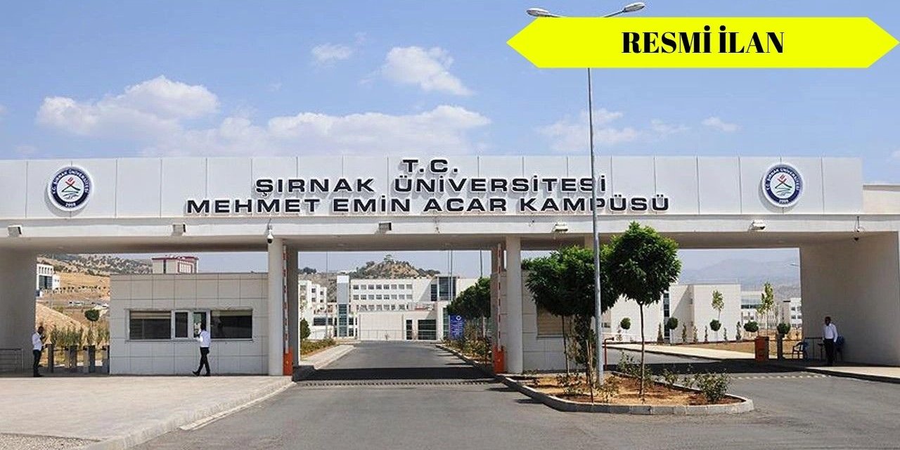 ŞırnakÜniversitesi Veterinerlik Laboratuvarı İçin Malzeme Alacak