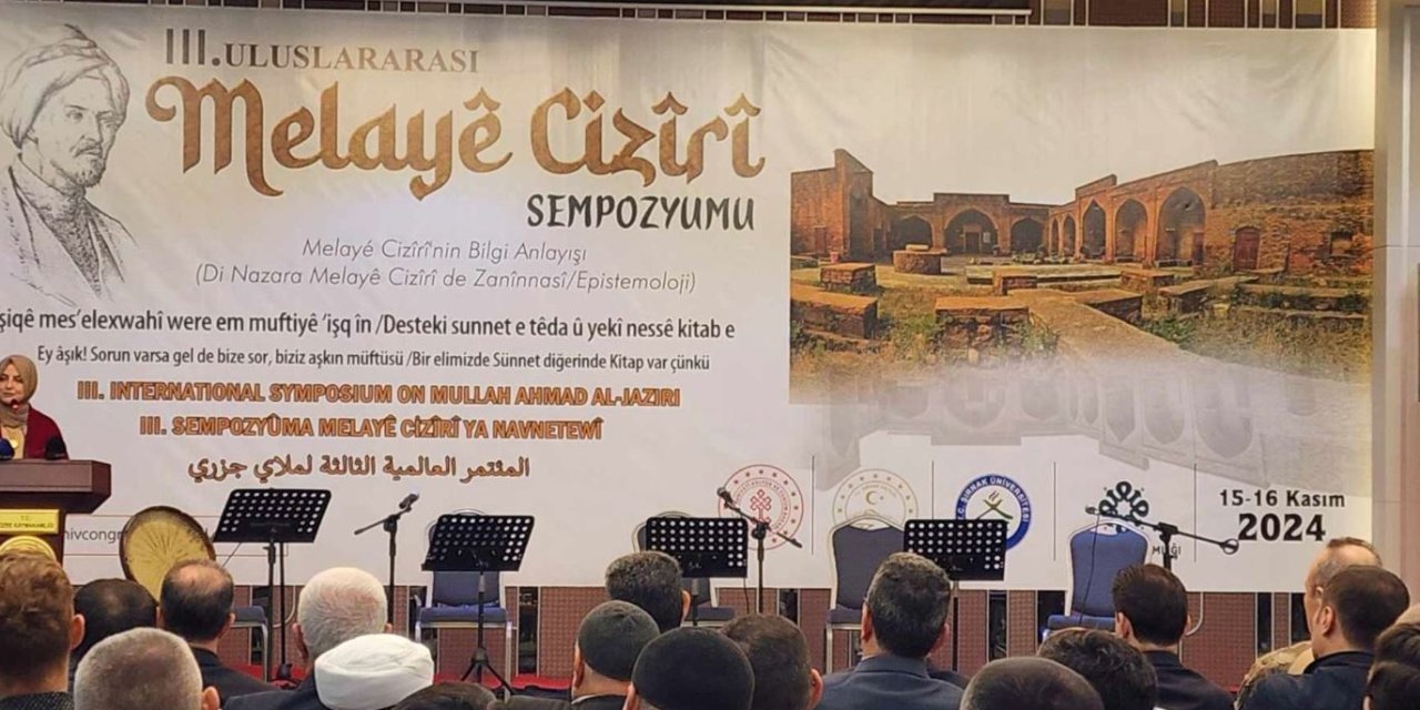 Şırnak'ta "3. Uluslararası Melaye Ciziri Sempozyumu" başladı