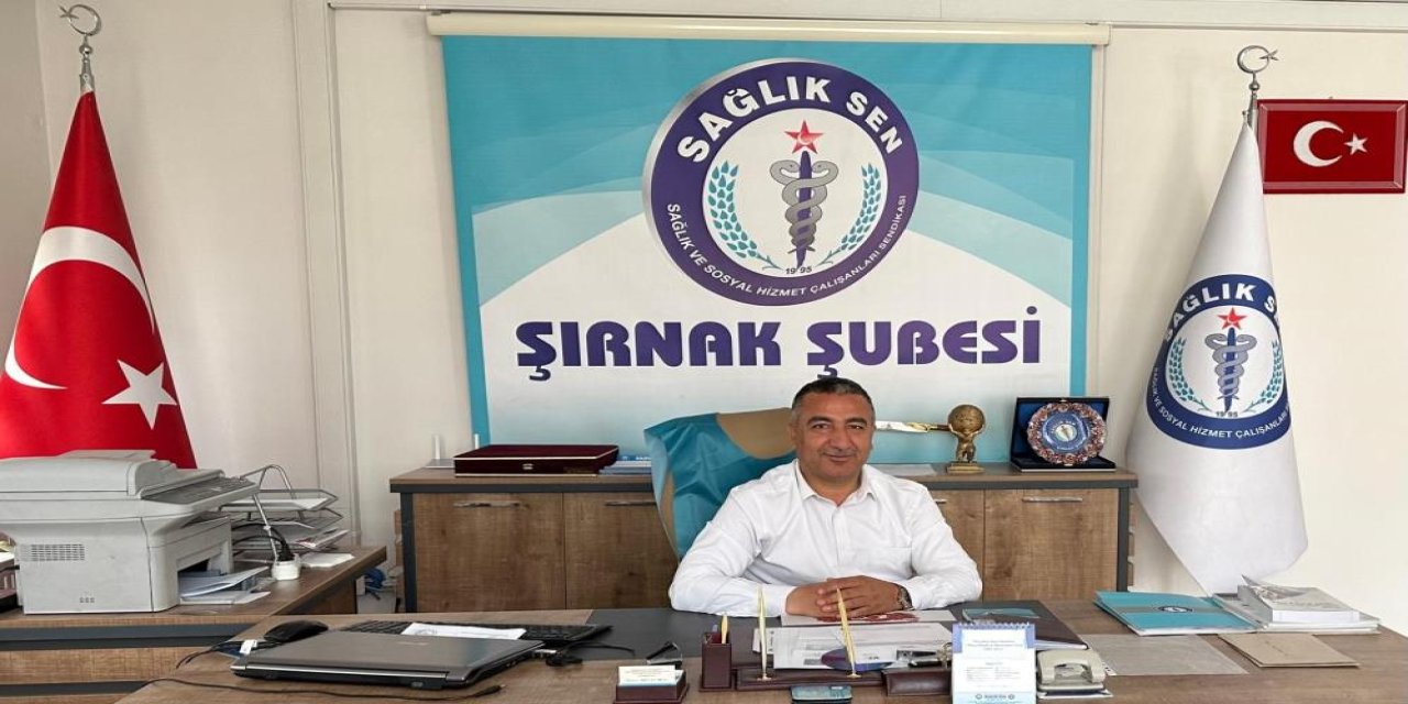 Sağlık-Sen Şırnak Şube Başkanı Anmal, Sağlık Bakanlığı 2025 yılı bütçesi görüşmelerini değerlendirdi