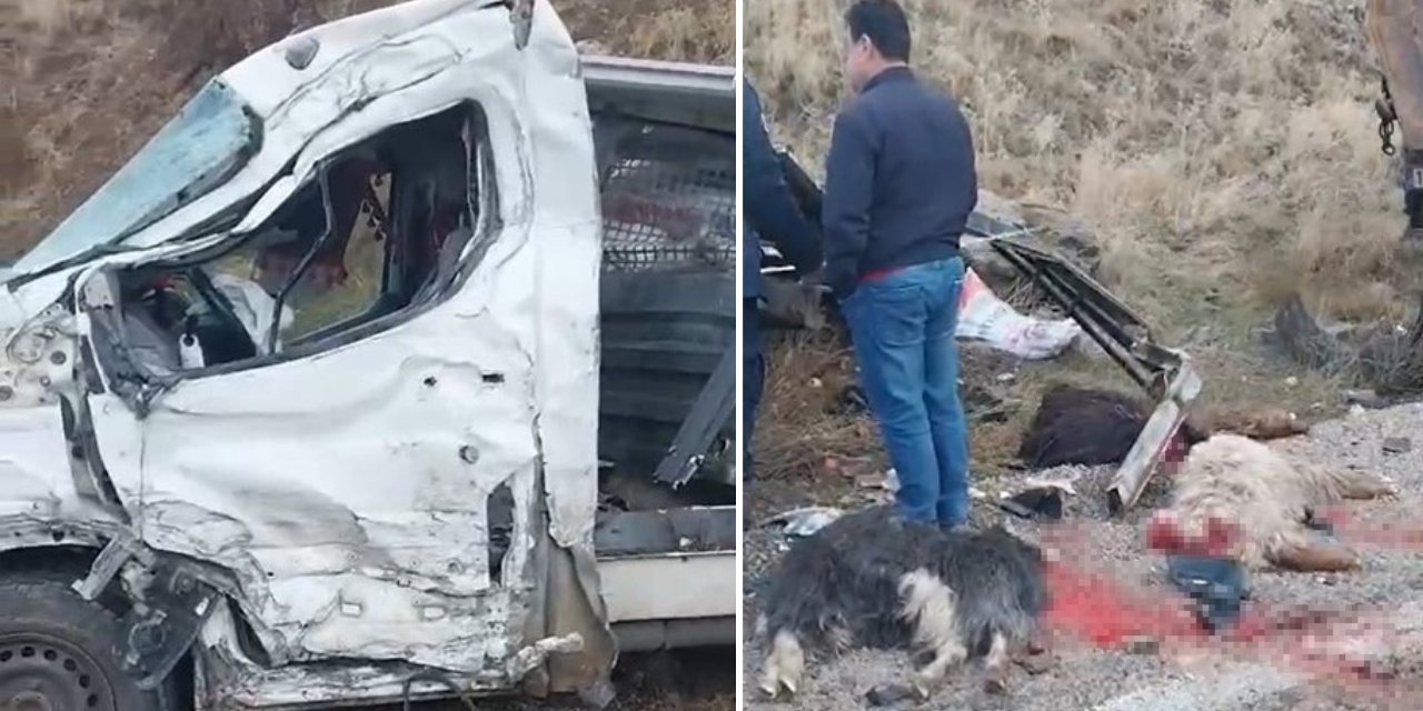 Şırnak Hakkari Yolunda Tır İle Kamyonet Çarpıştı: 2 Yaralı