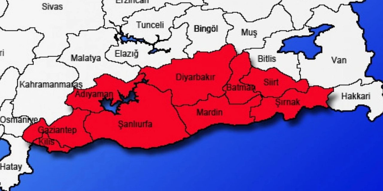 Şırnak, Diyarbakır, Şanlıurfa, Mardin, Batman ve Hakkari Tahsilatın En Zor Olduğu İller