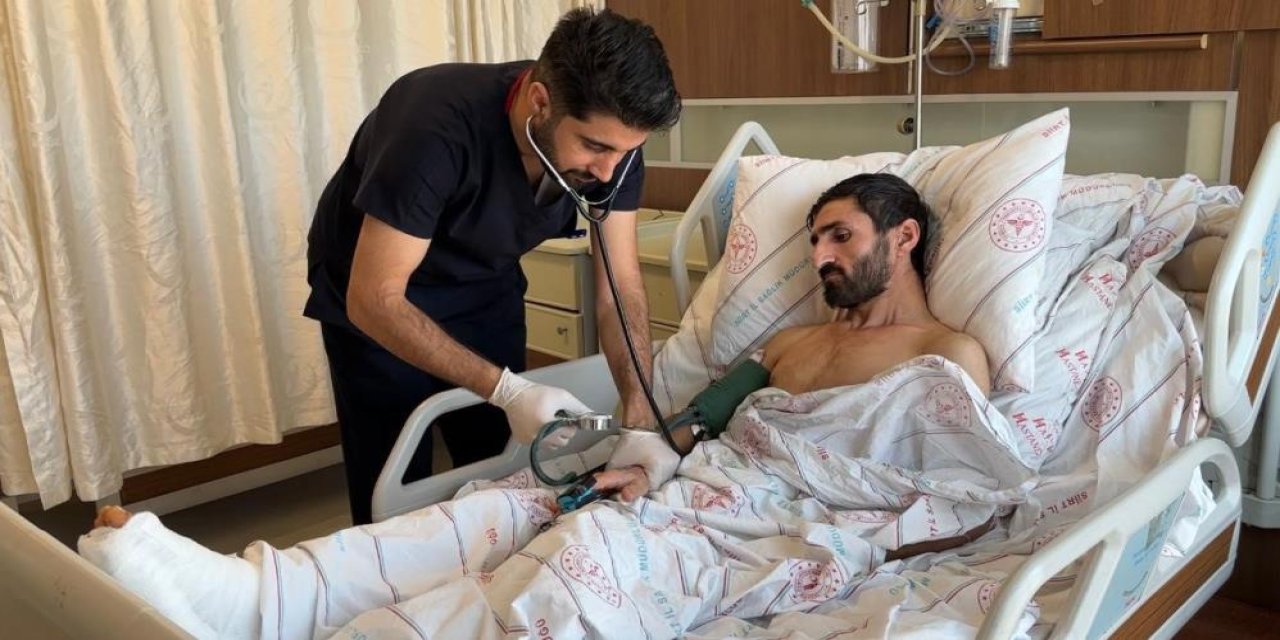 8'inci kattan düşen işçi hayata tutundu