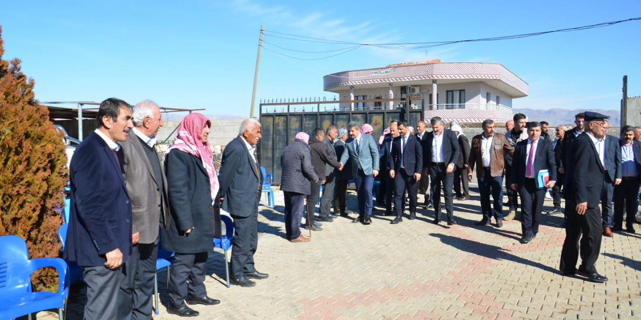 Ak Parti Şırnak Milletvekili Tatar, İdil ve Köylerde Yoğun Çalışma Yaptı