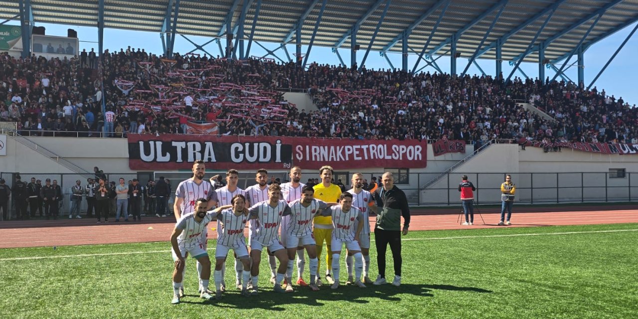 Şırnak Petrolspor liderlik fırsatını tepti!