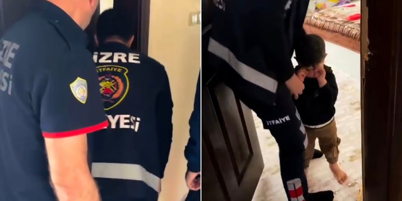 Şırnak’ta evde mahsur kalan çocuk kurtarıldı