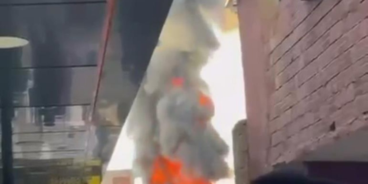 Siirt'te mahallede çıkan yangın paniğe neden oldu!