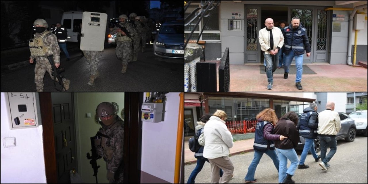 Şırnak dahil 18 ilde 'change’ araç operasyonu: 50  gözaltı