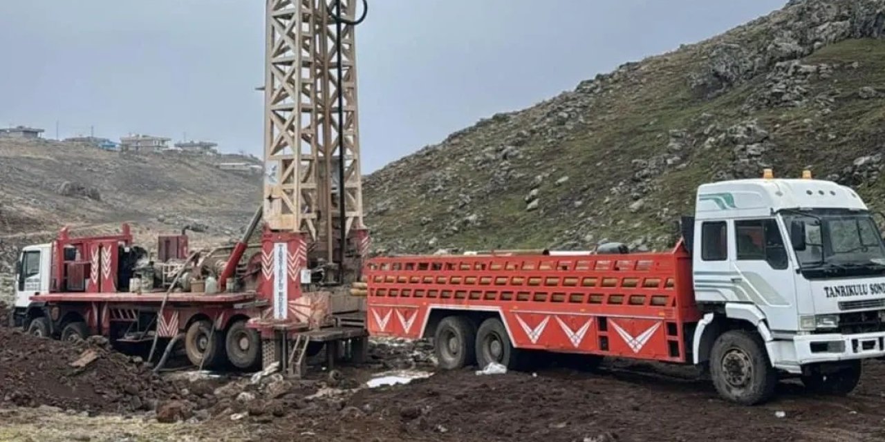 Şırnak İl Özel İdaresi 150 Metrelik Sondaj Kuyusu Açtı