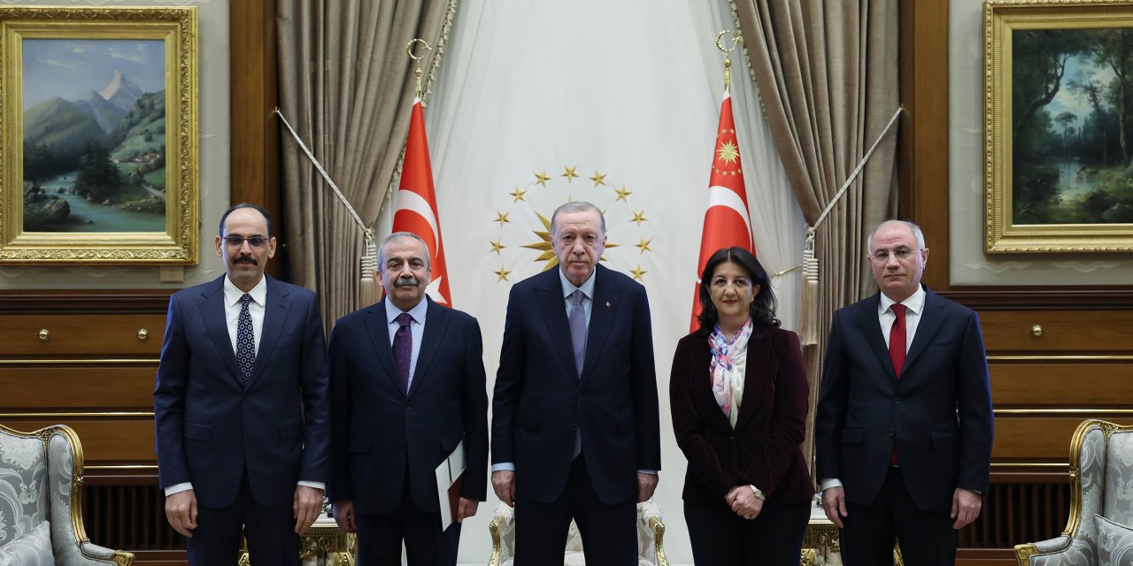 Erdoğan - İmralı Heyeti görüşmesi sona erdi: İlk açıklama yapıldı