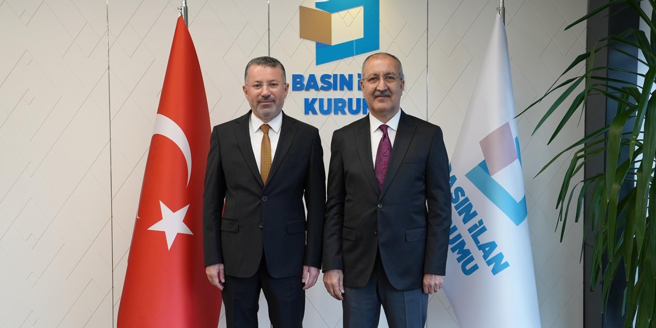 Rektör Kırışık'tan BİK Genel Müdürü Erkılınç'a Ziyaret