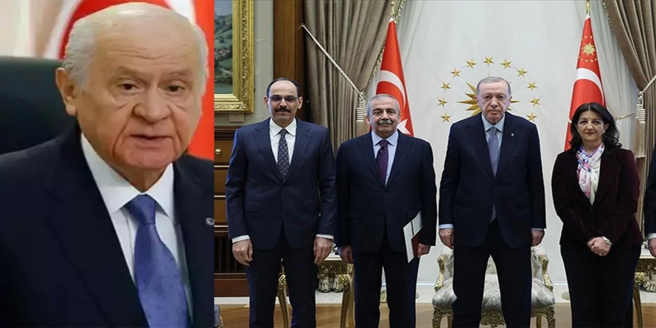 Bahçeli'den Erdoğan'ın DEM Parti ile görüşmesine ilk açıklama