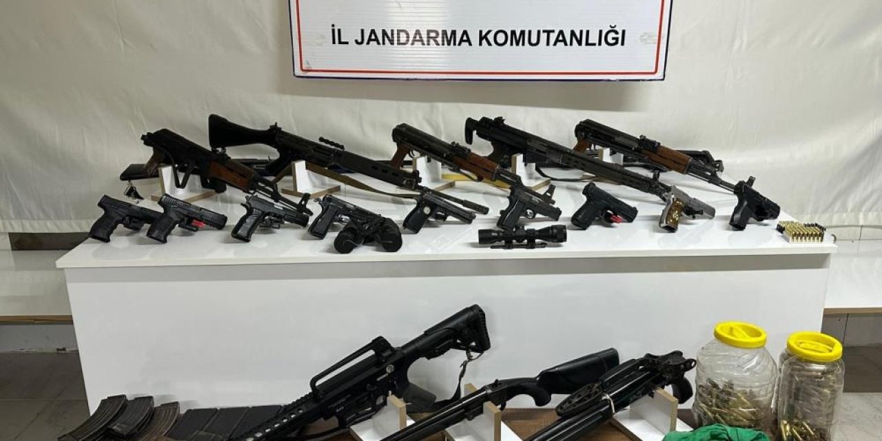 Silah kaçakçılığı operasyonu: 22 gözaltı