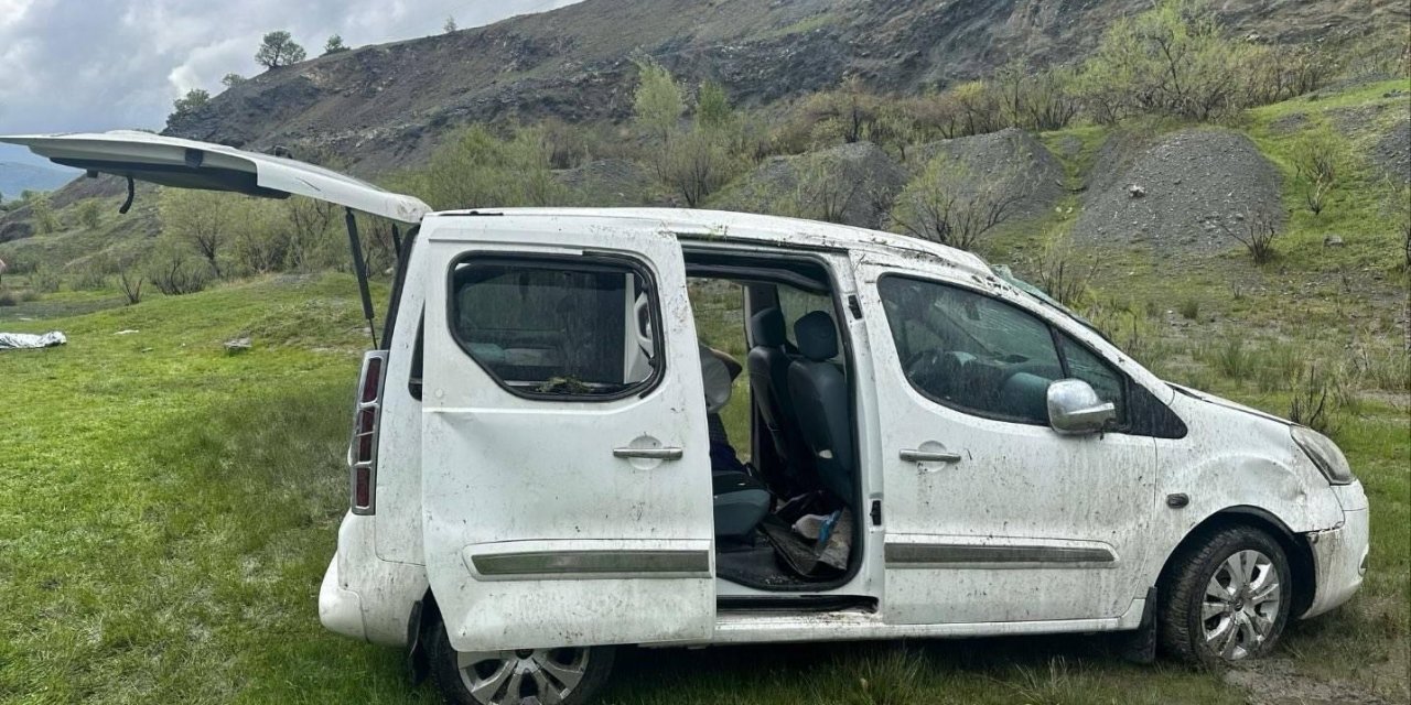 Bitlis-Siirt yolunda araç takla attı:1 kişi öldü, 5 yaralı