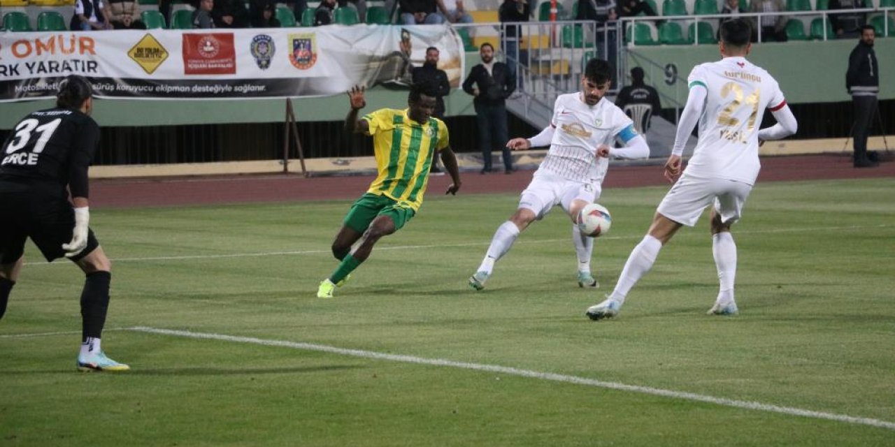Amedspor, düşme hattındaki Şanlıurfaspor'u mağlup etti