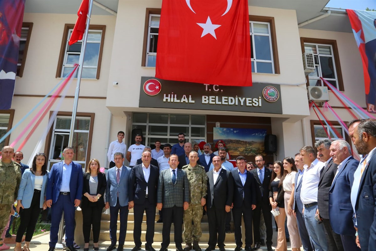 Hilal Belde Belediyesinin Yeni Hizmet Binasının Açılış Töreni Yapıldı