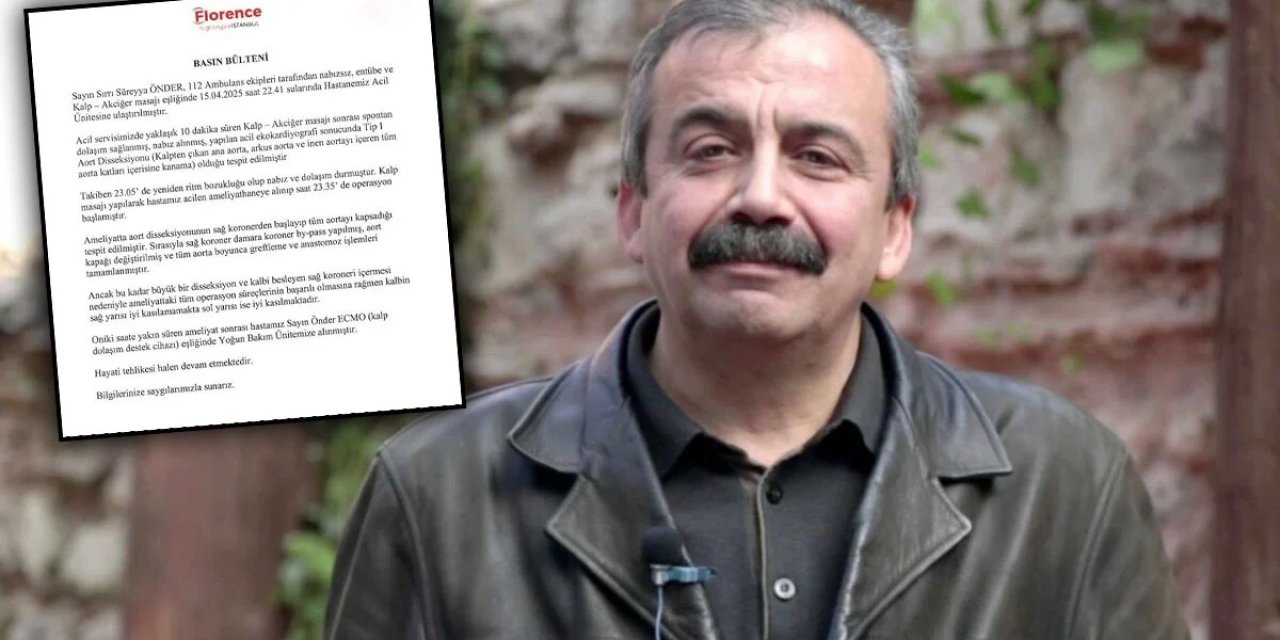 Sırrı Süreyya Önder'in Durumu ile ilgili Hastaneden Yeni Açıklama