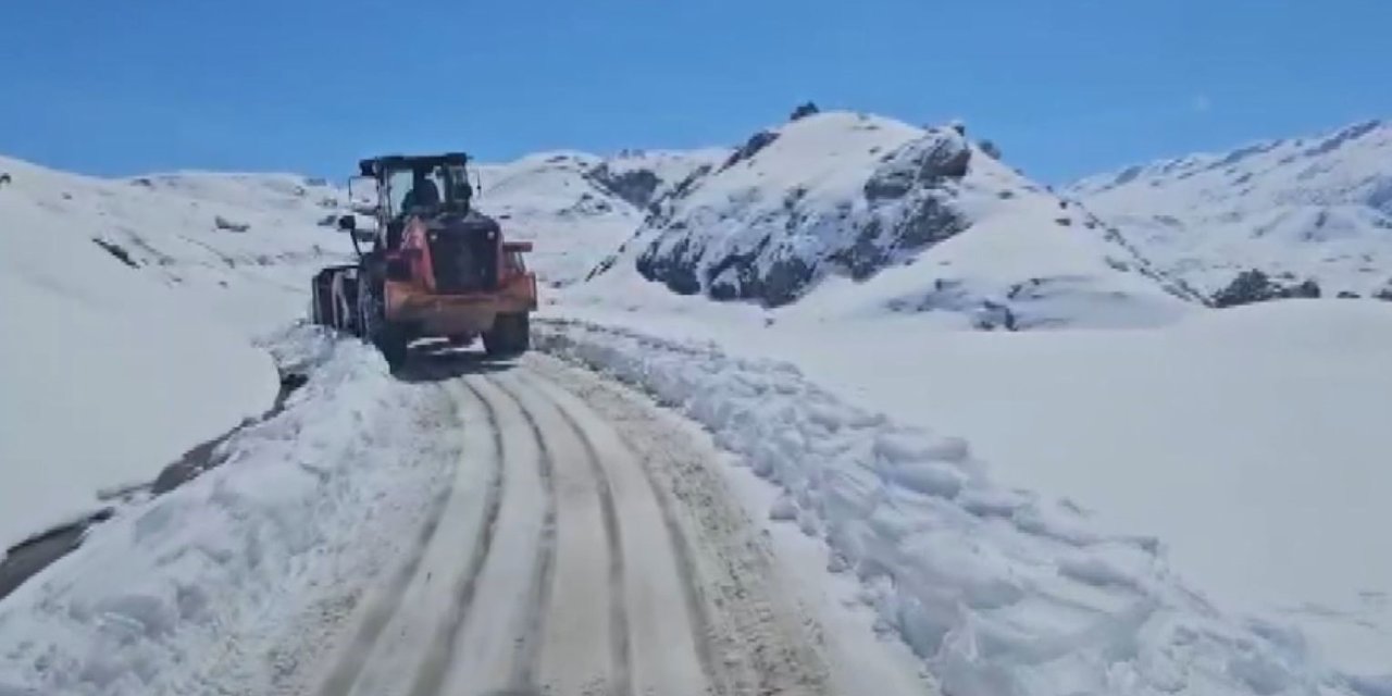 Şırnak'ta iki gün süren kar yağışı 25 santimi geçti