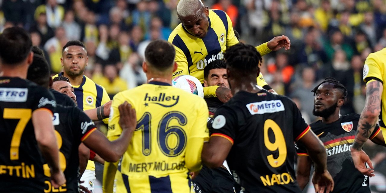 Fenerbahçe şampiyonluk şansını zora soktu!