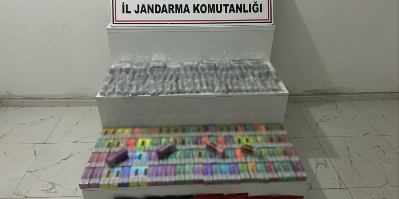 3 milyon TL lik kaçak malzemeye el konuldu