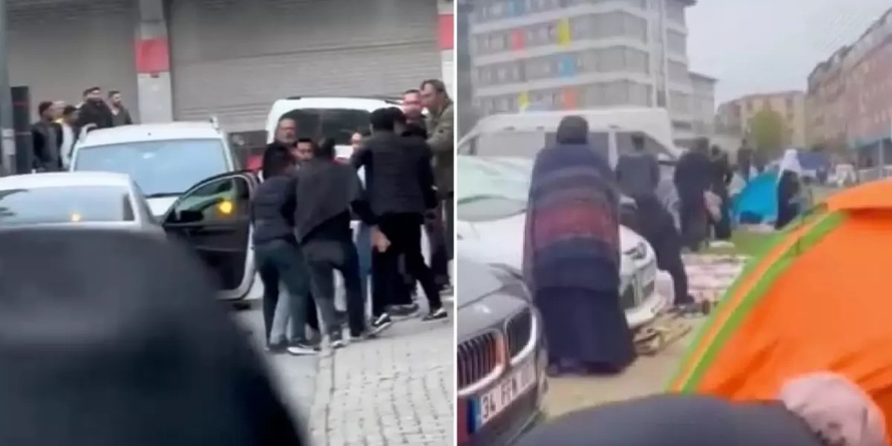 Depremden kaçarken, Sokaktaki Kavgada Ağır Yaralandı