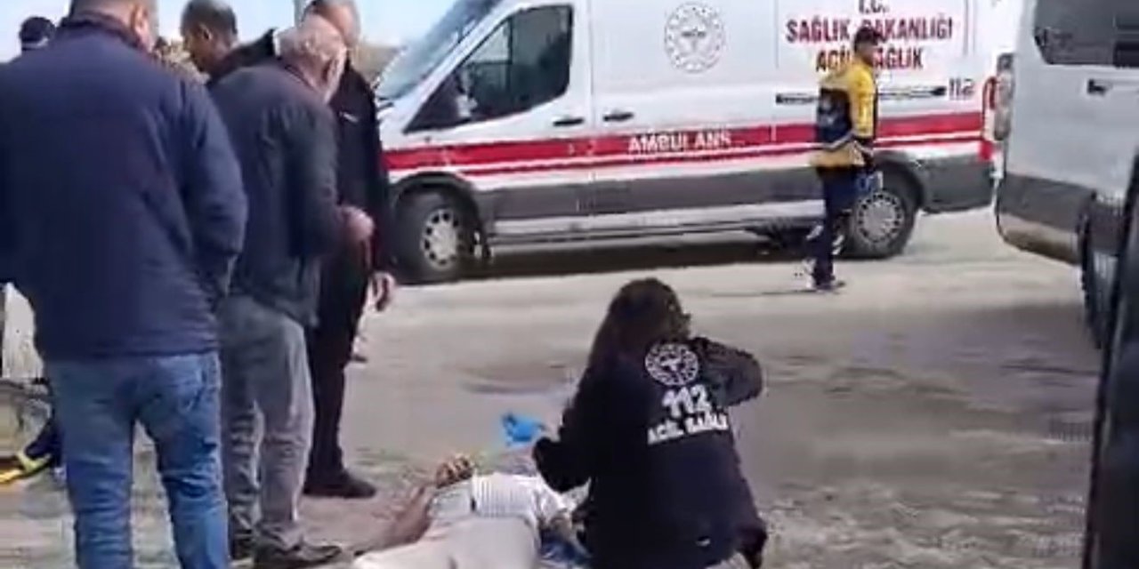 İşçi servisi ile tır çarpıştı: 9 yaralı