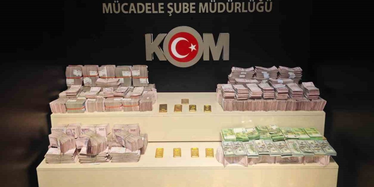 Van’da onlar kilo altın ve suç geliri para ele geçirildi