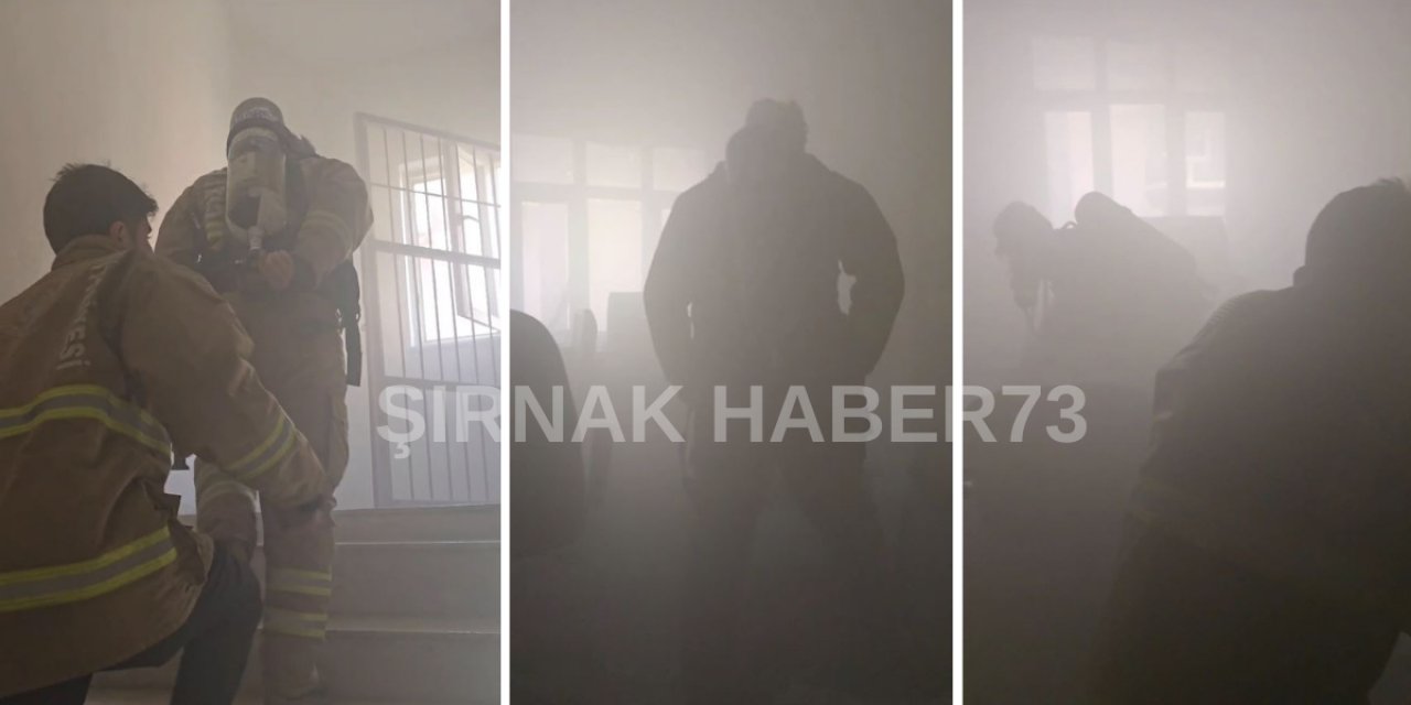 Cizre'de DEM Parti Binasında Yangın!