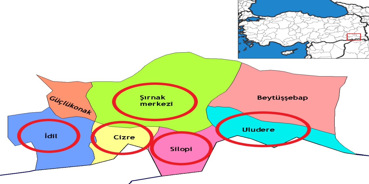 Şırnak, Cizre, Silopi, İdil ve Uludere'de Bu Mahallelerde Yaşayan Vatandaşlar Dikkat! Liste Yayımlandı