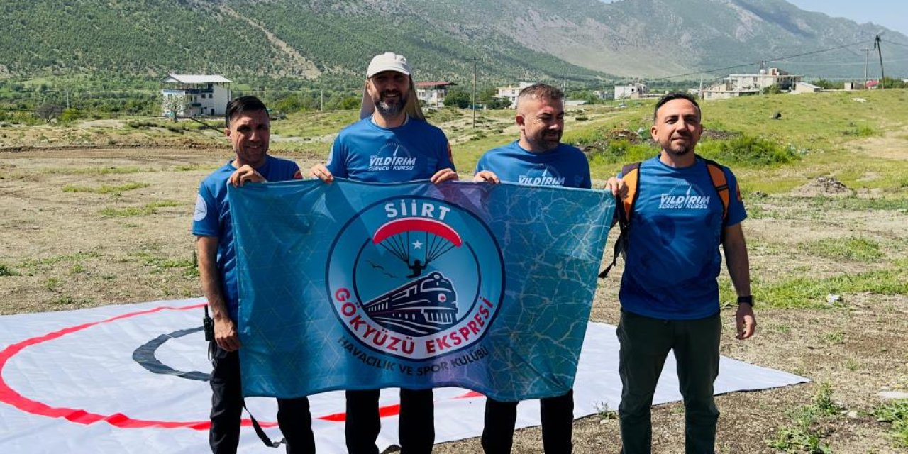 Siirtli yamaç paraşütü sporcusu şampiyon oldu