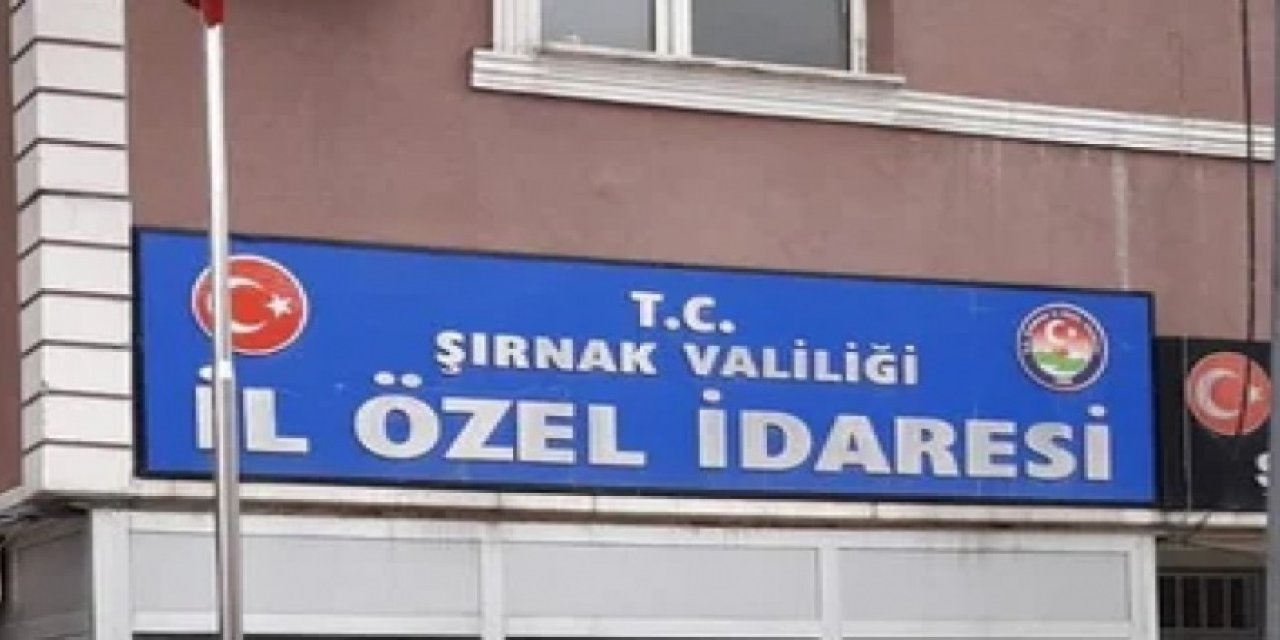 Şırnak İl Özel İdaresine Alınacak İşçilerden İstenilen Belgeler Belli Oldu!