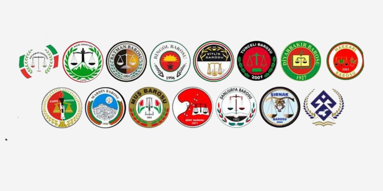 Şırnak Barosu dahil 15 Baro ortak açıklama yayımladı