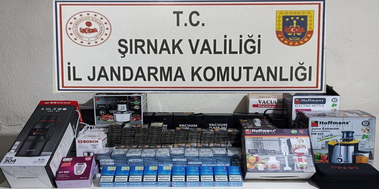 Şırnak'ta 3 Milyon Değerinde Kaçak Malzeme Ele Geçirildi: 22 Kişi Yakalandı