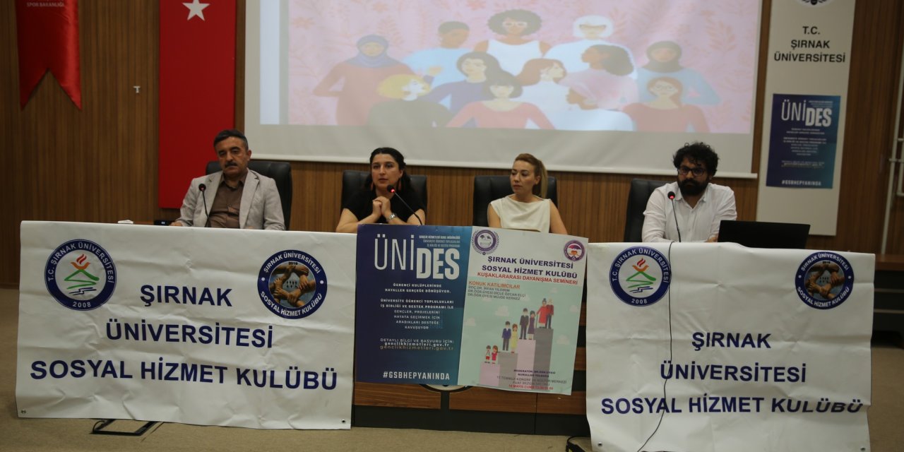 Şırnak Üniversitesi'nde “Kuşaklararası Dayanışma Paneli” düzenlendi